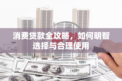 阜南消费贷款全攻略，如何明智选择与合理使用