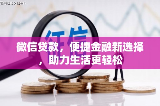 阜南微信贷款，便捷金融新选择，助力生活更轻松