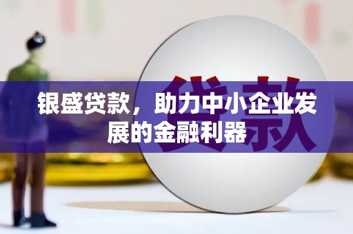 阜南银盛贷款，助力中小企业发展的金融利器