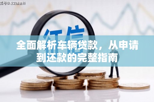 阜南全面解析车辆贷款，从申请到还款的完整指南