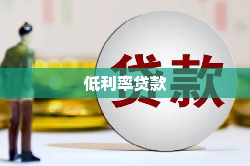 阜南低利率贷款